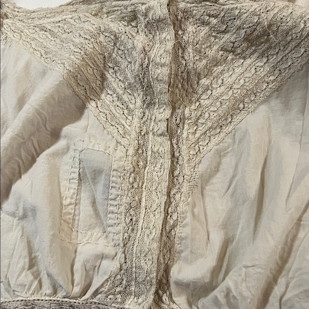 Magnolia Pearl Gray and Cream Short Sleeve Top - Picture 7 of 7